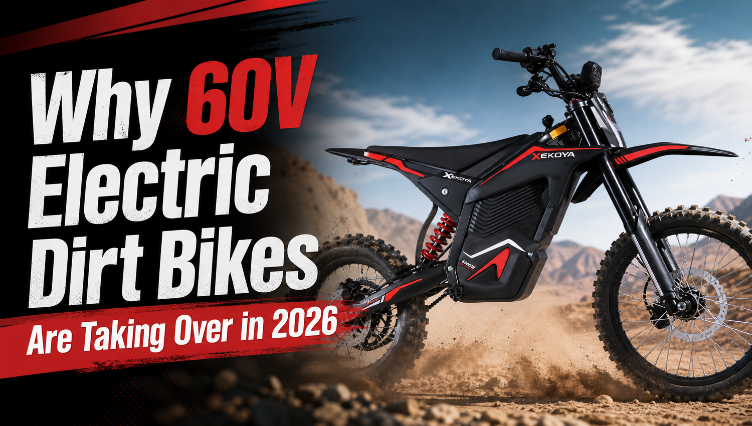 Why 60V Electric Dirt Bikes Are Taking Over in 2026