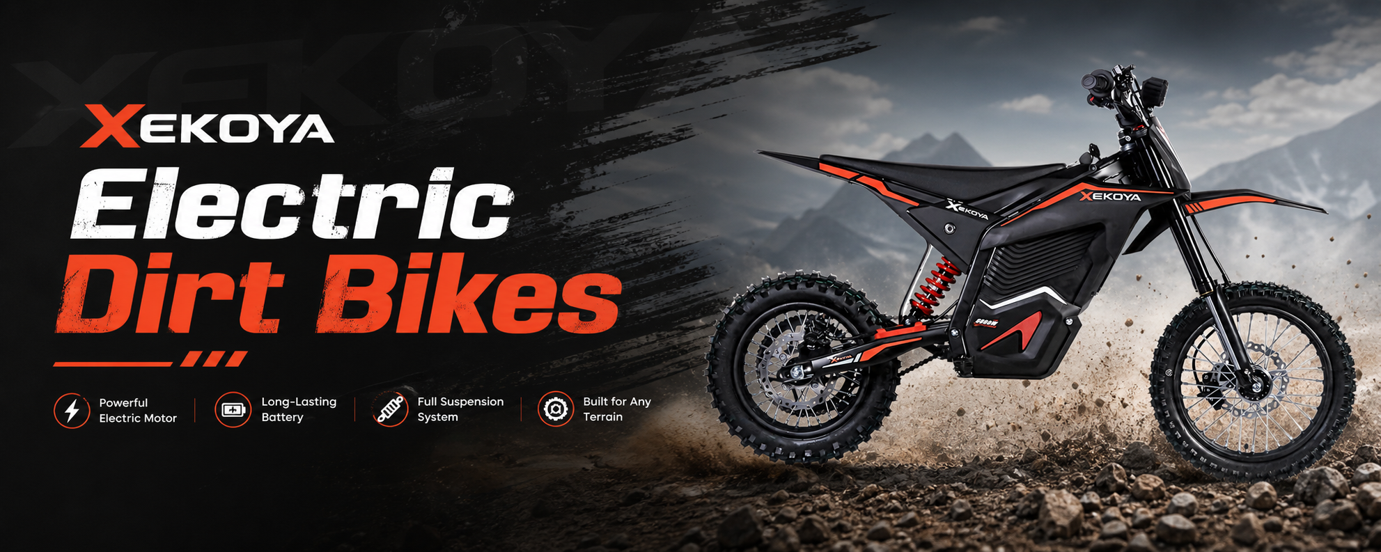 XEKOYA Electric Dirt Bikes | Built For Off-Road Thrills