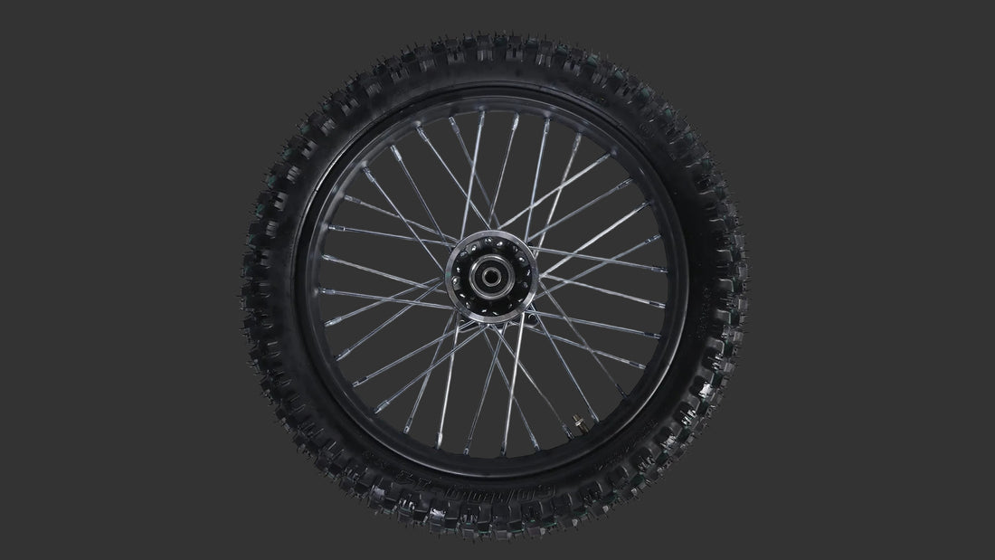 XE100 14"  Off-Road Front Wheel (Rim + Inner &amp; Outer Tire)