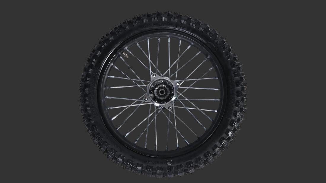 XE100 14"  Off-Road Front Wheel (Rim + Inner &amp; Outer Tire)