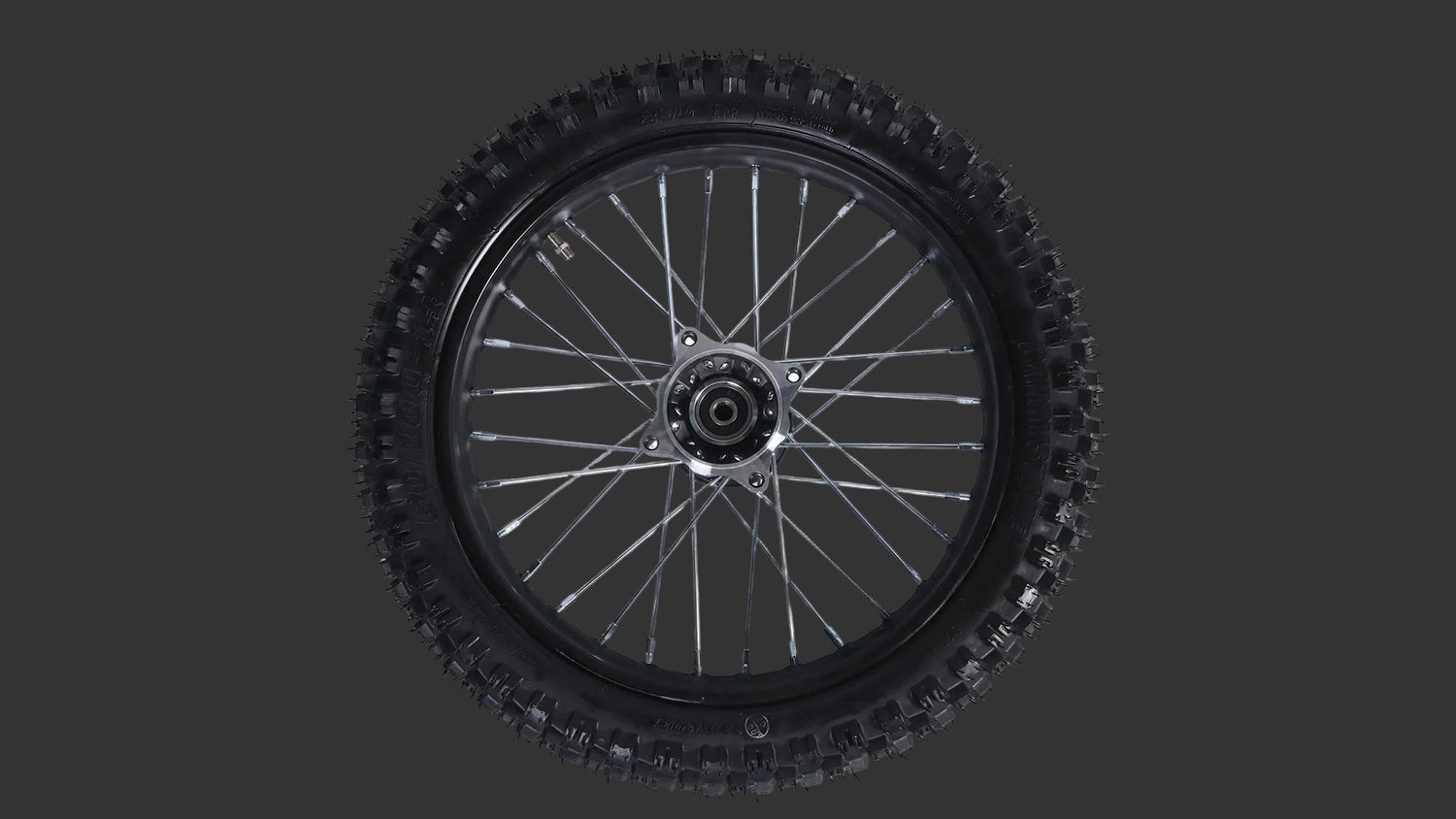 XE100 14"  Off-Road Front Wheel (Rim + Inner &amp; Outer Tire)