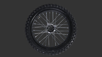 XE100 14"  Off-Road Front Wheel (Rim + Inner &amp; Outer Tire)